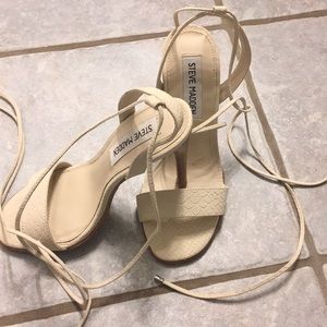 Steve Madden lace up heels
